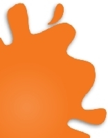 Gunze H024 Orange yellow splash